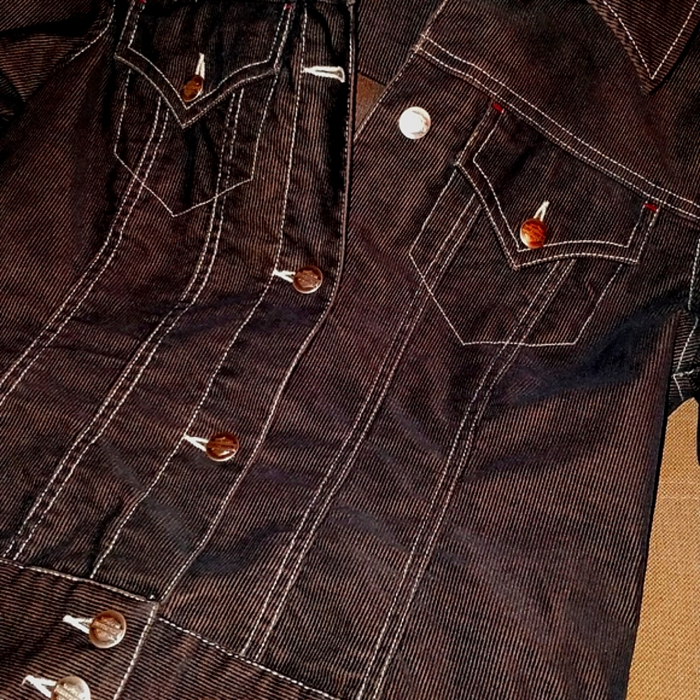 Harley Davidson Medium Transitional Corduroy Jack… - image 4